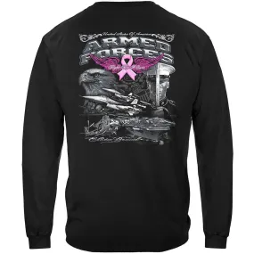 Armed Forces Elite Breed Breast Cancer Awareness Long Sleeve